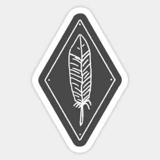 Feather Sticker